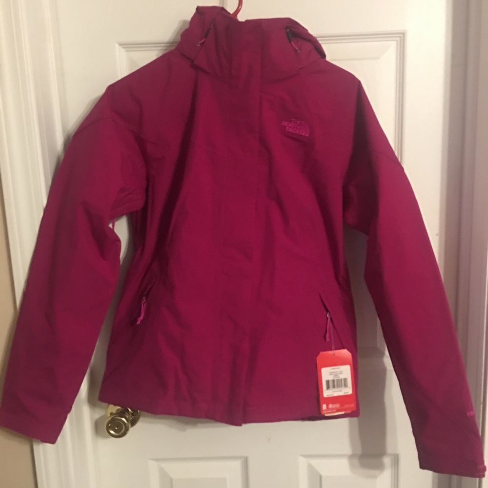 NWT North Face XS Magenta Triclimate 3-in-1 Jacket